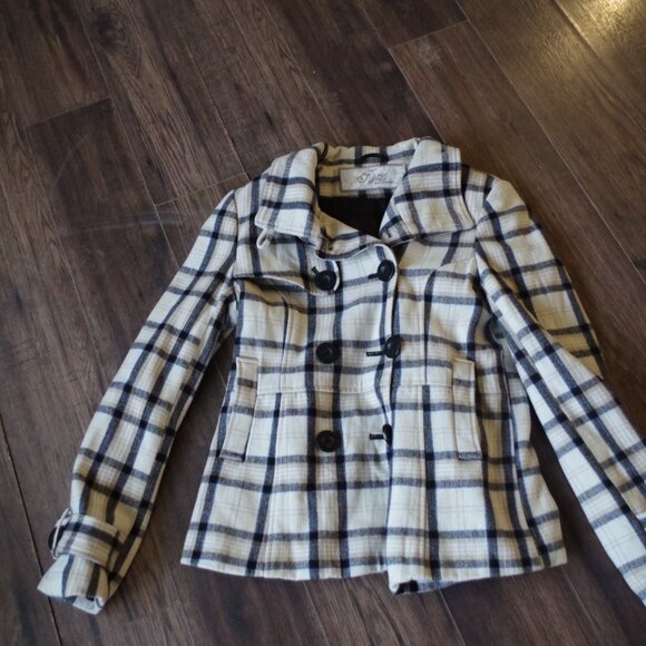 Ladies Wool Blend Kismet Plaid Jacket - Picture 2 of 4